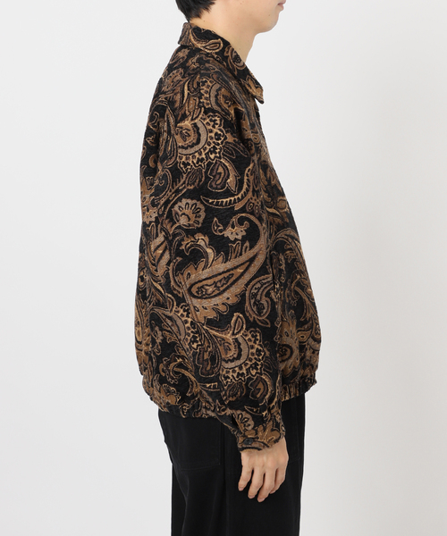 B.C STOCK（ベーセーストック）の「《追加》ゴブラン スイングトップブルゾン（ブルゾン・メンズ・ベージュ/ブラック/アイボリー・MEDIUM/LARGE）」の10枚目の写真