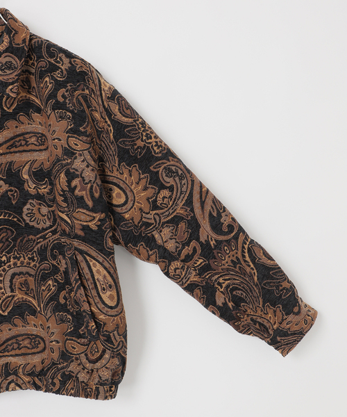 B.C STOCK（ベーセーストック）の「《追加》ゴブラン スイングトップブルゾン（ブルゾン・メンズ・ベージュ/ブラック/アイボリー・MEDIUM/LARGE）」の18枚目の写真