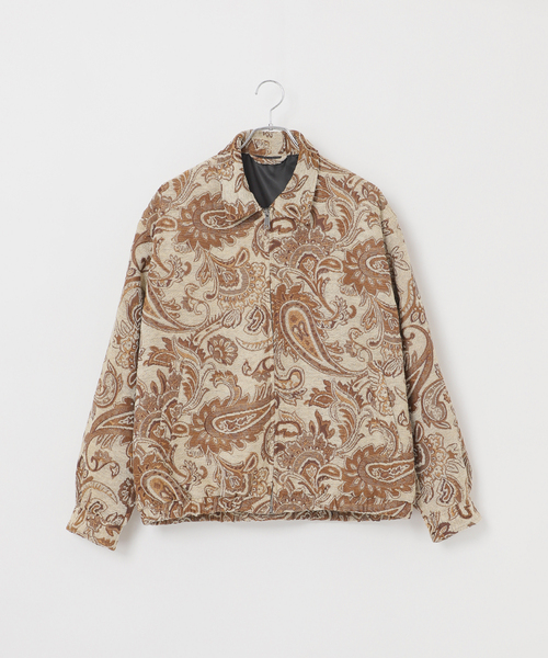 B.C STOCK（ベーセーストック）の「《追加》ゴブラン スイングトップブルゾン（ブルゾン・メンズ・ベージュ/ブラック/アイボリー/ブラウン・MEDIUM/LARGE）」の20枚目の写真