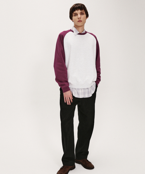 SHIRTER(シャーター)の「BRUSHED REGLAN SWEATSHIRT (BURGUNDY)(スウェット・メンズ・その他・SMALL/MEDIUM/LARGE)」の4枚目の写真