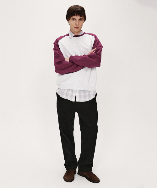 SHIRTER(シャーター)の「BRUSHED REGLAN SWEATSHIRT (BURGUNDY)(スウェット・メンズ・その他・SMALL/MEDIUM/LARGE)」の5枚目の写真