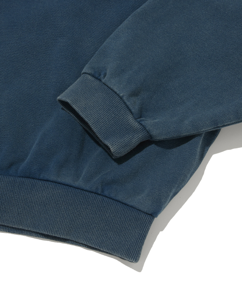 suade（スエード）の「CROPPED WASHED CREWNECK [DEEP GREEN]（スウェット・レディース・その他・SMALL/LARGE）」の5枚目の写真