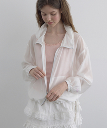 HANE（ハネ）の「テンセルグロウシアジャンパー_Milk Glow（パーカー）」