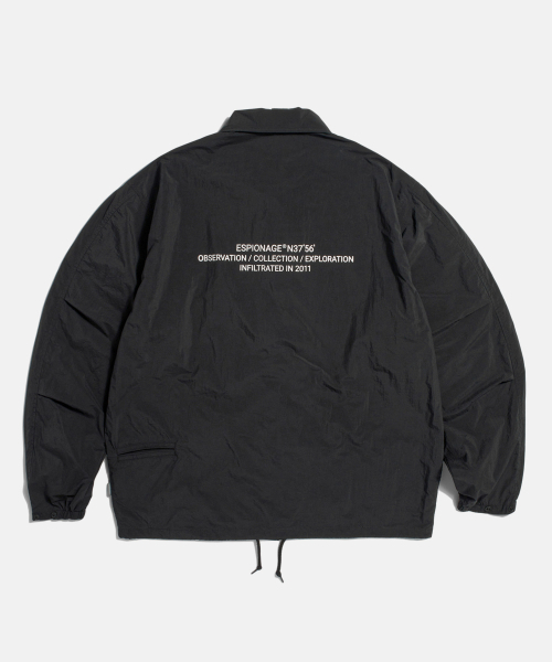 ESPIONAGE(エスピオナジ)の「OCE Logo Coach Jacket Black(ナイロンジャケット・レディース・その他・MEDIUM/LARGE/X-LARGE)」の3枚目の写真