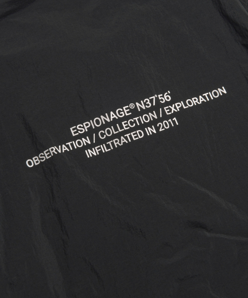 ESPIONAGE(エスピオナジ)の「OCE Logo Coach Jacket Black(ナイロンジャケット・レディース・その他・MEDIUM/LARGE/X-LARGE)」の11枚目の写真