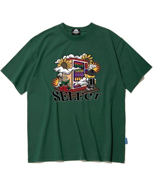 TRIPSHION(トリップション)の「VENDING MACHINE GRAPHIC Tシャツ - グリーン(Tシャツ/カットソー・メンズ・その他・LARGE/MEDIUM/X-LARGE)」の1枚目の写真