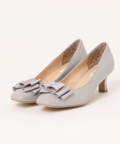 卑弥呼（ヒミコ）の「【卑弥呼】【撥水】リボンモチーフパンプス（パンプス・レディース・ブラック/ライトグレー/ネイビー・21.5cm/22.0cm/22.5cm/23.0cm/23.5cm/24.0cm/24.5cm/25.0cm/25.5cm/26.0cm/26.5cm）」の21枚目の写真
