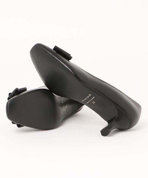 卑弥呼（ヒミコ）の「【卑弥呼】【撥水】リボンモチーフパンプス（パンプス・レディース・ブラック/ライトグレー/ネイビー・21.5cm/22.0cm/22.5cm/23.0cm/23.5cm/24.0cm/24.5cm/25.0cm/25.5cm/26.0cm/26.5cm）」の18枚目の写真