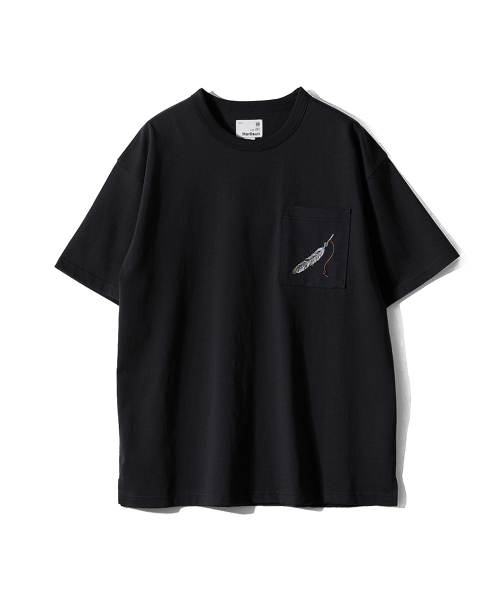 HORLISUN(ホーリーサン)の「Lawrence Short Embroidery T-shirt Black(Tシャツ/カットソー・レディース・その他・SMALL/MEDIUM/LARGE)」の1枚目の写真