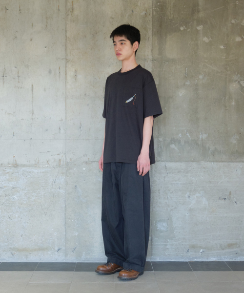 HORLISUN(ホーリーサン)の「Lawrence Short Embroidery T-shirt Black(Tシャツ/カットソー・レディース・その他・SMALL/MEDIUM/LARGE)」の5枚目の写真