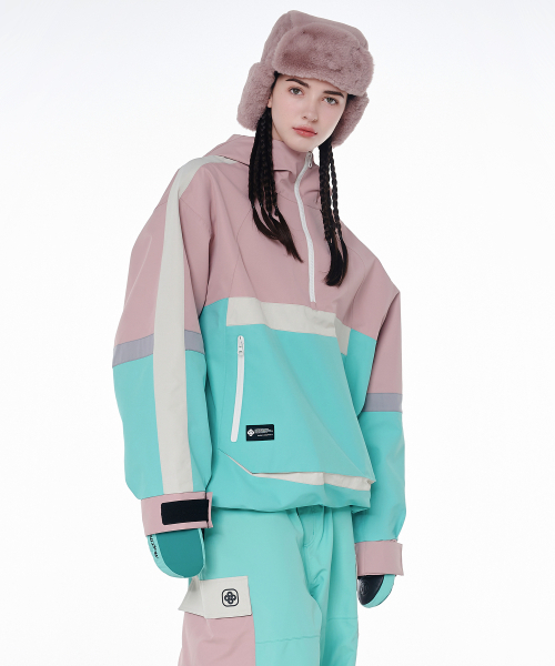 DOLL OUTERWEAR(ドラ アウターウェア)の「2425 ベロジャケット&パンツ ボードウェアセット ミント 男女共用(セットアップ・レディース・その他・LARGE/X-LARGE/X-SMALL/SMALL)」の1枚目の写真