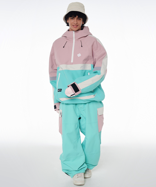 DOLL OUTERWEAR(ドラ アウターウェア)の「2425 ベロジャケット&パンツ ボードウェアセット ミント 男女共用(セットアップ・レディース・その他・LARGE/X-LARGE/X-SMALL/SMALL)」の7枚目の写真