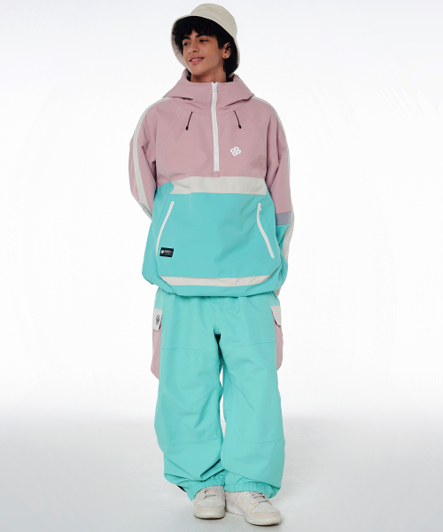 DOLL OUTERWEAR(ドラ アウターウェア)の「2425 ベロジャケット&パンツ ボードウェアセット ミント 男女共用(セットアップ・レディース・その他・LARGE/X-LARGE/X-SMALL/SMALL)」の8枚目の写真