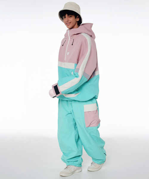 DOLL OUTERWEAR(ドラ アウターウェア)の「2425 ベロジャケット&パンツ ボードウェアセット ミント 男女共用(セットアップ・レディース・その他・LARGE/X-LARGE/X-SMALL/SMALL)」の10枚目の写真
