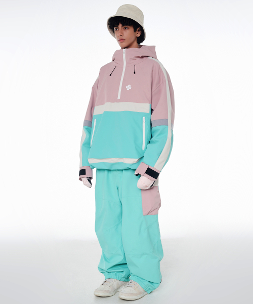 DOLL OUTERWEAR(ドラ アウターウェア)の「2425 ベロジャケット&パンツ ボードウェアセット ミント 男女共用(セットアップ・レディース・その他・LARGE/X-LARGE/X-SMALL/SMALL)」の12枚目の写真