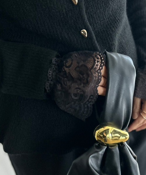 Kotoe（コトエ）の「ストレッチレース 付け袖 ショートアームカバー（アームカバー・レディース・ベージュ/ブラック/ホワイト・FREE）」の19枚目の写真