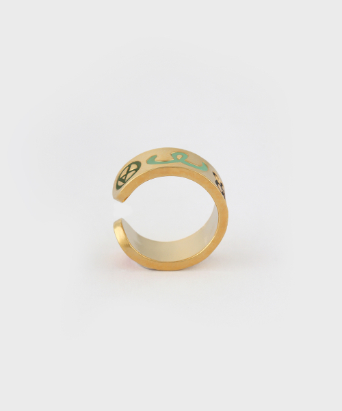 NONENON（ノンノン）の「DOODLE EARCUFF(5mm) SILVER925(18K GOLD PLATED)（ピアス（両耳用）・レディース・その他・FREE）」の4枚目の写真