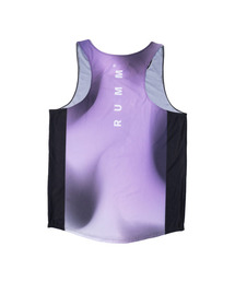 Women Swim Black Purple Tank