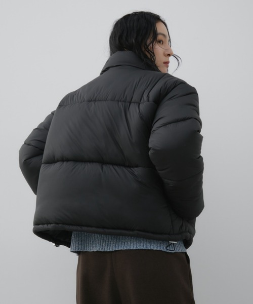 Aunt Marie's（アントマリーズ）の「中綿モンスターショートブルゾン（ブルゾン・レディース・ネイビー/ブラウン/アイボリー/ブラック・FREE）」の21枚目の写真