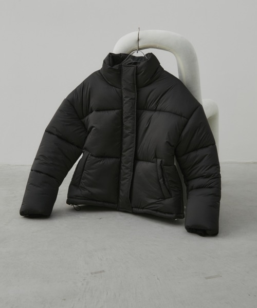 Aunt Marie's（アントマリーズ）の「中綿モンスターショートブルゾン（ブルゾン・レディース・ネイビー/ブラウン/アイボリー/ブラック・FREE）」の18枚目の写真