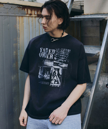 ANOLORCODE（アノローコード）の「フェイドオーダー 半袖Tシャツ (ブラック)（Tシャツ/カットソー）」