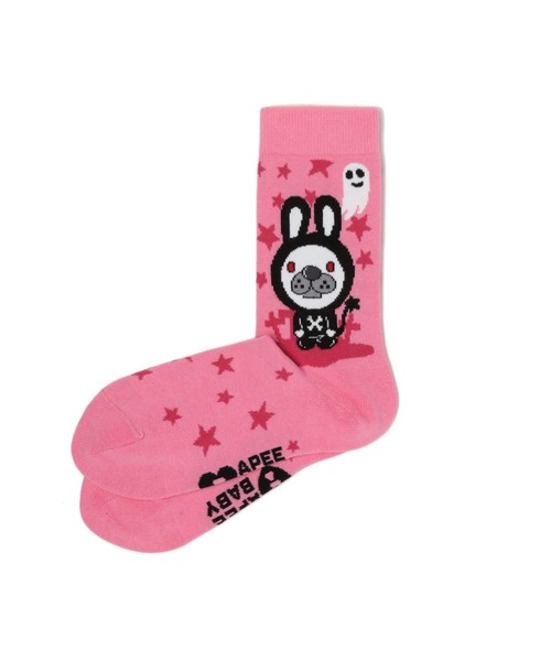 ゾゾ様 JACQUARD GRAPHIC SOCKS #13（ソックス/靴下）｜A BATHING APE（ア