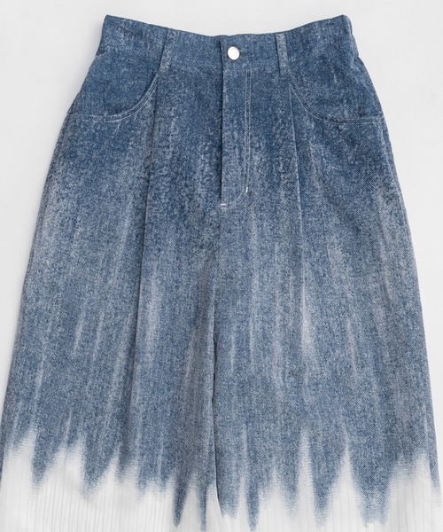 Flocky Denim Pants/フロッキーデニムパンツ（デニムパンツ）｜MAISON