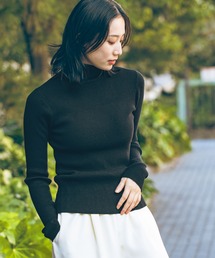 LAKOLE | 12ゲージリブタートルニットプルオーバー / 634869(ニット/セーター)