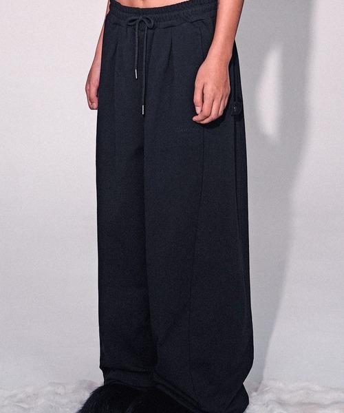 AVANDRESS(アバンドレス )の「AVANDRESS/スナップボタンパンツ(スウェットパンツ・レディース・ライトグレー/ブラック・X-SMALL)」の14枚目の写真