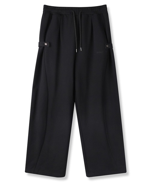 AVANDRESS(アバンドレス )の「AVANDRESS/スナップボタンパンツ(スウェットパンツ・レディース・ライトグレー/ブラック・X-SMALL)」の15枚目の写真