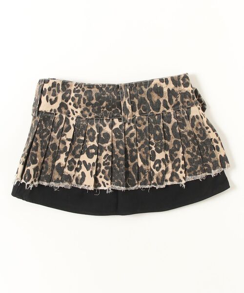 .KOM（ドットコム）の「『.KOM/ドットケーオーエム』豹ミニスカート【CN】（スカート・レディース・レオパード・M）」の6枚目の写真