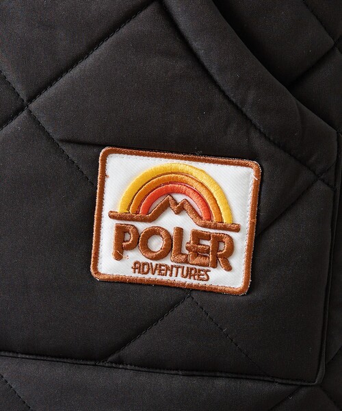 POLeR（ポーラー）の「【POLER/ポーラー】DIAMOND QUILTED VEST/キルティング/ワーク/ユニセックス【WEB限定】（ブルゾン・メンズ・カーキ/ブラック・L/M）」の16枚目の写真
