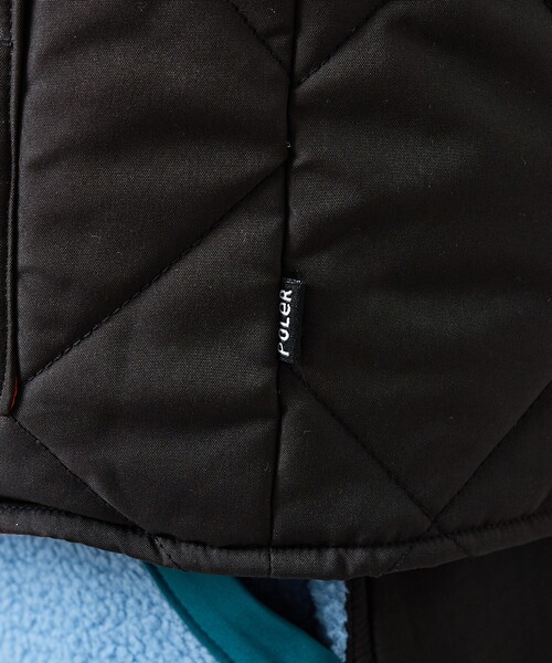 POLeR（ポーラー）の「【POLER/ポーラー】DIAMOND QUILTED VEST/キルティング/ワーク/ユニセックス【WEB限定】（ブルゾン・メンズ・カーキ/ブラック・L/M）」の17枚目の写真