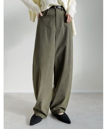 [ZOZOTOWN限定カラー有][低身長/高身長サイズ有]コーデュロイバレルレッグカーブパンツ