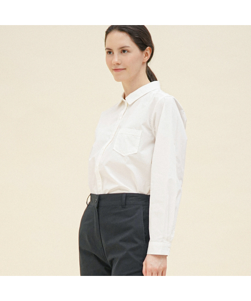 CHIQUITA（チキータ）の「[25春] ニュートラルシャツアイ 251304SIV（シャツ/ブラウス・レディース・その他・SMALL/MEDIUM）」の4枚目の写真