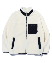 Pendulum（ペンデュラム）の「High-neck boa zip-up LP9JU933_IVORY（その他トップス）」