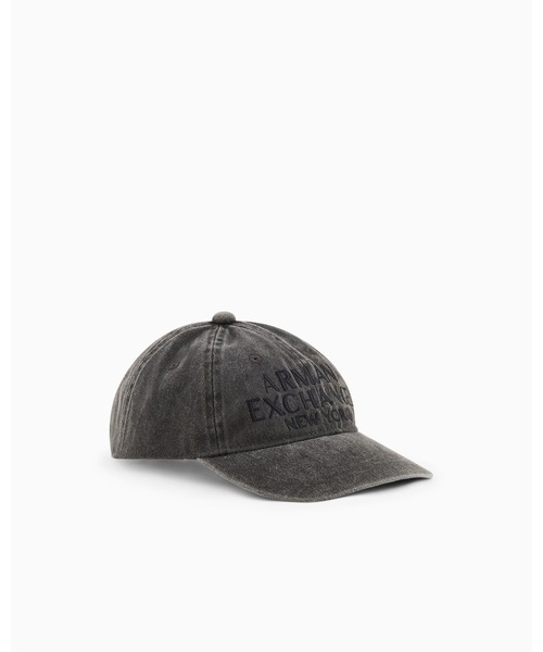 ARMANI EXCHANGE(アルマーニエクスチェンジ)の「【A|X アルマーニ エクスチェンジ】AXロゴ ヴィンテージライク キャップ(キャップ・メンズ・ブラック・FREE)」の5枚目の写真