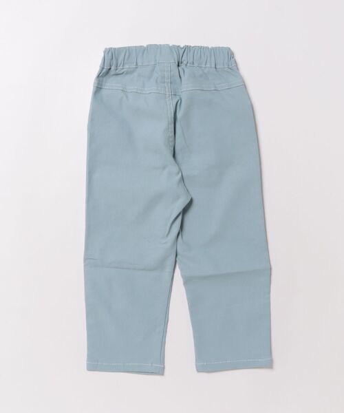 HAKKA KIDS(ハッカキッズ)の「ストレッチサテンストレートパンツ(その他パンツ・キッズ・サックスブルー/ベージュ・130cm/120cm/110cm/100cm)」の3枚目の写真