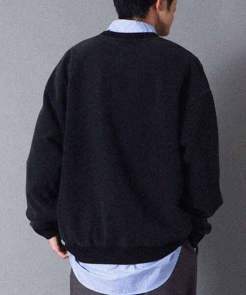 CRAFT STANDARD BOUTIQUE（クラフトスタンダードブティック）の「スノーウォッシュボンディング裏毛ロゴスウェット（スウェット・メンズ・ブラック/グレイッシュベージュ/ブラウン・M/XL/L）」の7枚目の写真