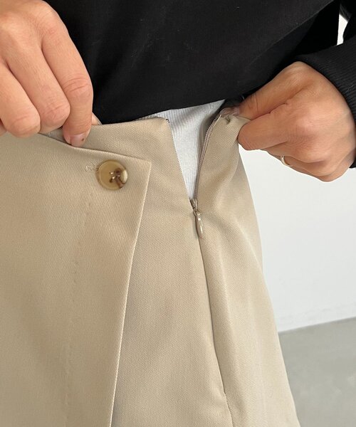 CAPRICIEUX LE'MAGE（カプリシューレマージュ）の「【低身長サイズあり】ミニレイヤードパンツ（その他パンツ・レディース・ベージュ/ブラウン/ブラック・PS/38/36）」の16枚目の写真