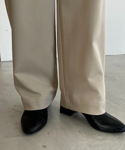 CAPRICIEUX LE'MAGE（カプリシューレマージュ）の「【低身長サイズあり】ミニレイヤードパンツ（その他パンツ・レディース・ベージュ/ブラウン/ブラック・PS/38/36）」の18枚目の写真