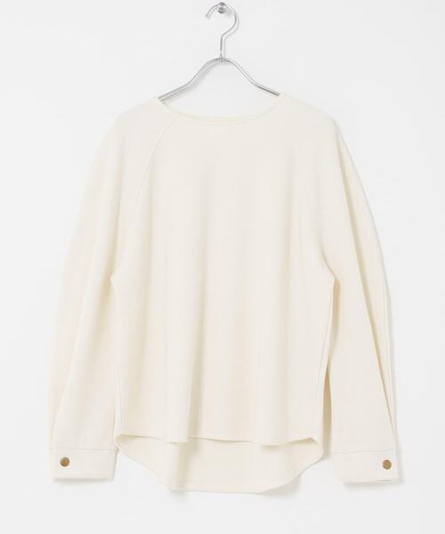 URBAN RESEARCH DOORS(アーバンリサーチドアーズ)の「カーブスリーブプルオーバー(Tシャツ/カットソー・レディース・ネイビー/イエロー/オフホワイト・FREE)」の11枚目の写真