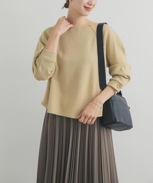 URBAN RESEARCH DOORS(アーバンリサーチドアーズ)の「カーブスリーブプルオーバー(Tシャツ/カットソー・レディース・ネイビー/イエロー/オフホワイト・FREE)」の15枚目の写真