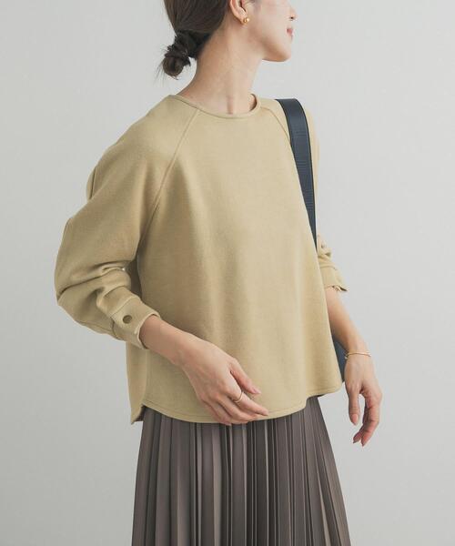 URBAN RESEARCH DOORS(アーバンリサーチドアーズ)の「カーブスリーブプルオーバー(Tシャツ/カットソー・レディース・ネイビー/イエロー/オフホワイト・FREE)」の16枚目の写真