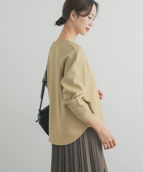 URBAN RESEARCH DOORS(アーバンリサーチドアーズ)の「カーブスリーブプルオーバー(Tシャツ/カットソー・レディース・ネイビー/イエロー/オフホワイト・FREE)」の18枚目の写真