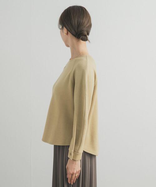 URBAN RESEARCH DOORS(アーバンリサーチドアーズ)の「カーブスリーブプルオーバー(Tシャツ/カットソー・レディース・ネイビー/イエロー/オフホワイト・FREE)」の21枚目の写真