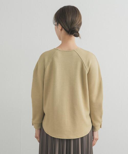 URBAN RESEARCH DOORS(アーバンリサーチドアーズ)の「カーブスリーブプルオーバー(Tシャツ/カットソー・レディース・ネイビー/イエロー/オフホワイト・FREE)」の22枚目の写真