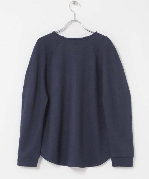 URBAN RESEARCH DOORS（アーバンリサーチドアーズ）の「カーブスリーブプルオーバー（Tシャツ/カットソー・レディース・ネイビー/イエロー/オフホワイト・FREE）」の5枚目の写真