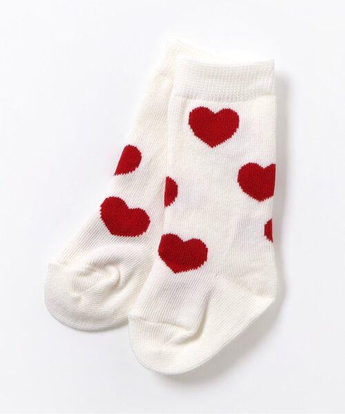 BREEZE（ブリーズ）の「Bpop ハイソックス（ソックス/靴下・キッズ・レッド/グリーン/イエロー/サックスブルー・9/12）」の4枚目の写真