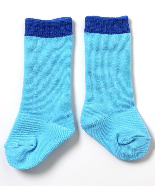 BREEZE（ブリーズ）の「Bpop ハイソックス（ソックス/靴下・キッズ・レッド/グリーン/イエロー/サックスブルー・9/12）」の8枚目の写真